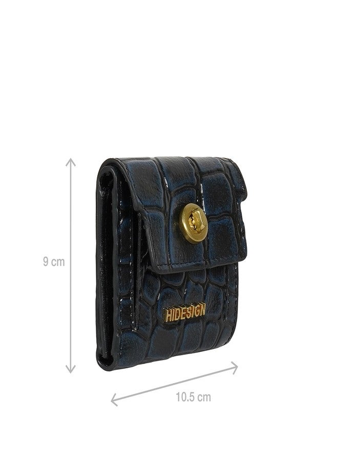 HIDESIGN Genuine Leather Womens Tri-Fold Wallet - Image 2